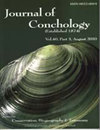 JOURNAL OF CONCHOLOGY雜志封面